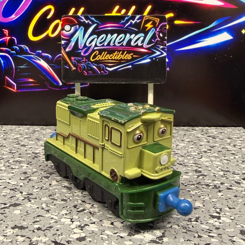 Learning Curve Chuggington Diecast Brewster Green Diesel Train Engine 2730Q01